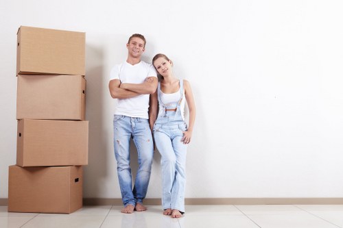 Moving van service for homes and flats in Bowespark