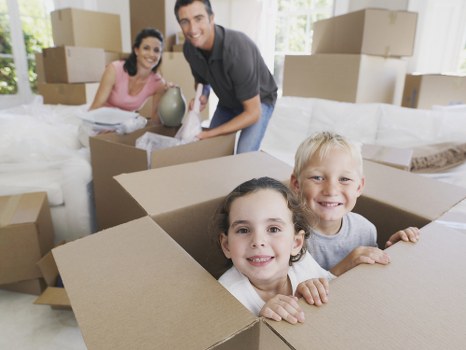 Professional Bowespark moving service handling furniture carefully
