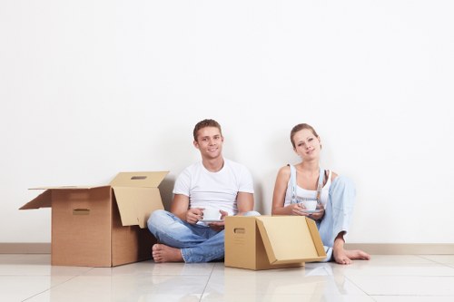 Local office movers handling commercial relocation in Bowespark