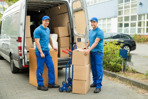 Commercial removals support for a Bowes Park business relocation