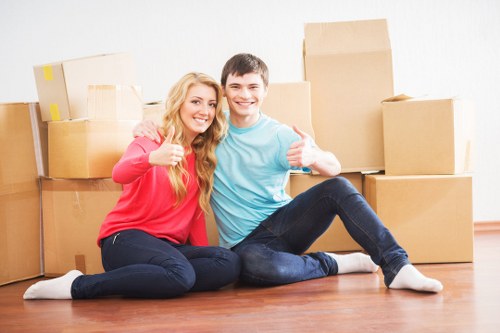 Commercial and home moving truck service for Bowespark customers