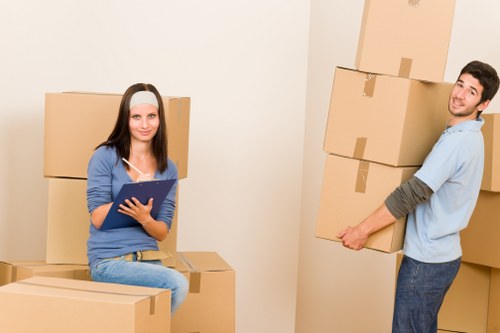 Checklist and packing supplies for a Bowespark house move