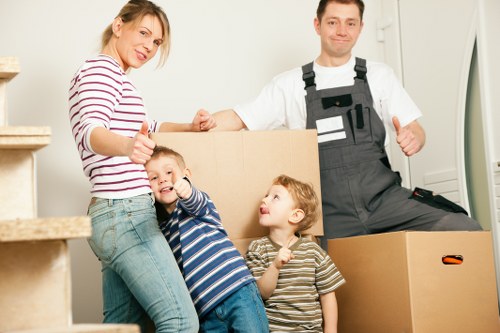 Packing and furniture loading support for a Bowespark move